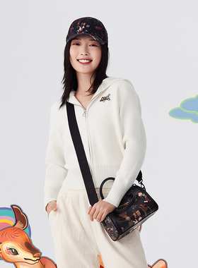 Lining/李宁日进斗金主题女子时尚休闲单肩运动斜挎包ABDT027