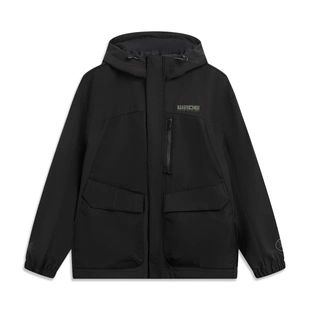 韦德系列男子时尚 新品 保暖休闲运动风衣AFDV871 2025冬季 李宁外套