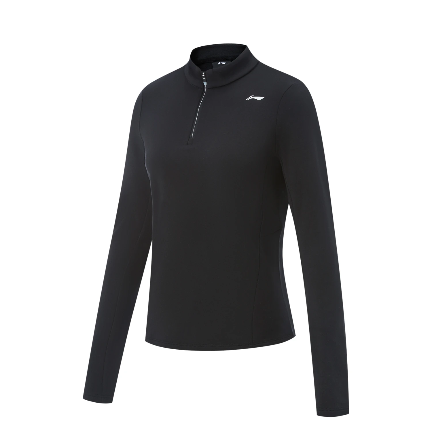 李宁运动长袖T恤2025冬款健身系列女子加绒保暖套头卫衣ATLV300