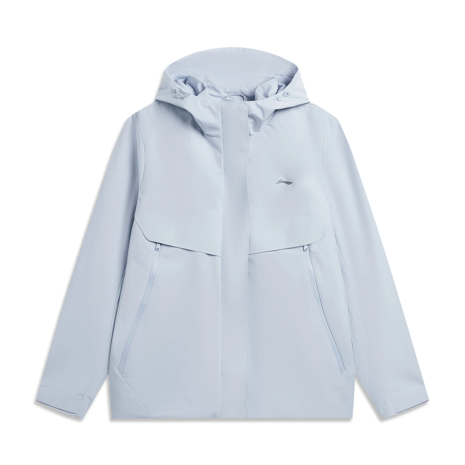 李宁户外CF溯女子2025冬防水宽松鸭绒三合一运动风衣套装AWBV092