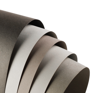 灰色系硬卡纸A4手工彩色卡纸4K彩铅绘画专用画纸全开加厚A3浅灰色银灰雅灰绅士色深灰色装裱背景卡纸珠宝设计