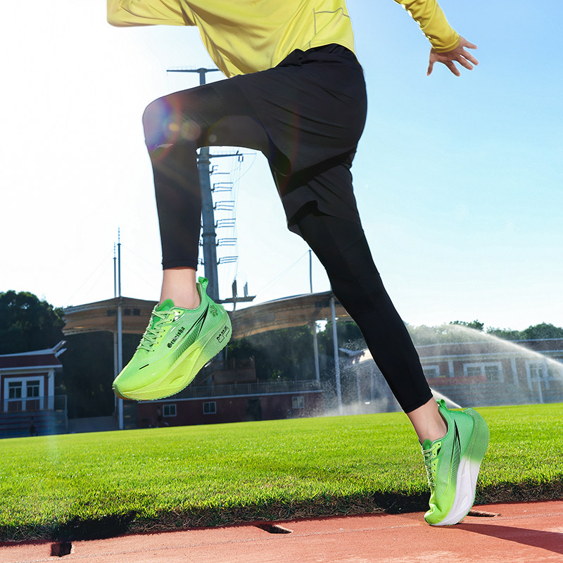 2026夏季新款男女鞋防滑减震全掌碳板气垫跑步鞋学生青少年运动鞋