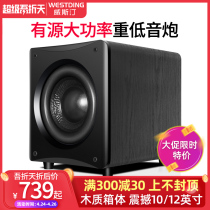 Westin 10 inch high-power active subwoofer professional subwoofer home stage sounder 12 inch active subwoofer