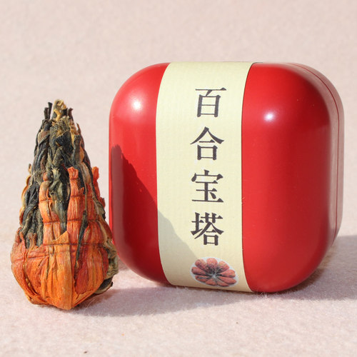 普太太云南百合宝塔滇红茶小罐装