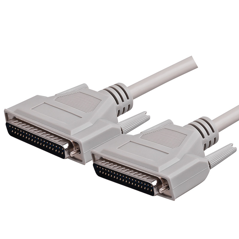 db37连接线串口线公对公 公对母全铜37针数据线37p延长线配置路由