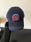 BanliCat美式 复古藏蓝色棒球帽女2026新款 百搭大头围显脸小鸭舌帽