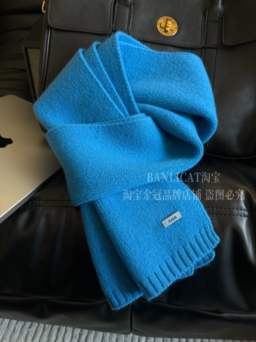 雪天出片羊毛蓝围巾 韩氛围感气质软糯围脖男女秋冬保暖情侣披肩,服饰配件/皮带/帽子/围巾,围巾/丝巾/披肩,淘宝优惠券,粉丝福利购,淘宝优惠卷