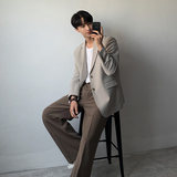 秋季气质小西装男韩版宽松休闲西服潮外套FC588-P105，男装西服，四季星座713