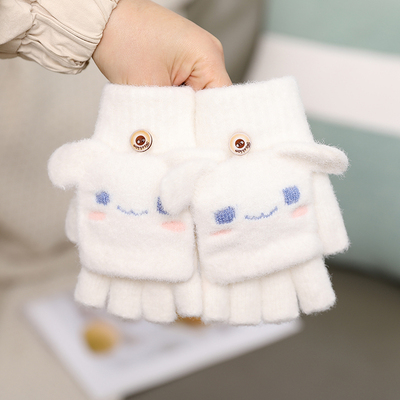 其他防风保暖半指五指手套