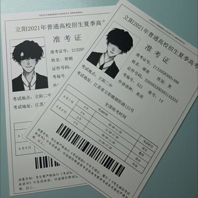 伪装学渣准考证耽美小说双人cp款