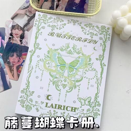 夏日风蝴蝶A5小卡收纳册