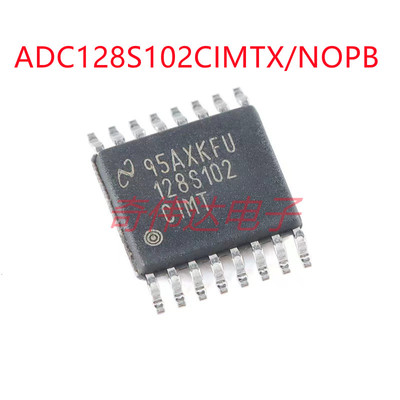 ADC128S102CIMTX/NOPB TSSOP-16 12位模数转换器芯片 电子元器件