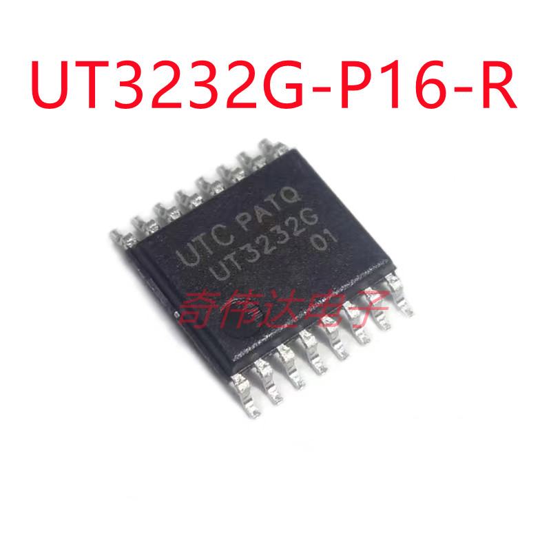 UT3232G-P16-R UT3232 贴片TSSOP-16 250Kbps 收发器电子元器件IC 电子元器件市场 集成电路（IC） 原图主图