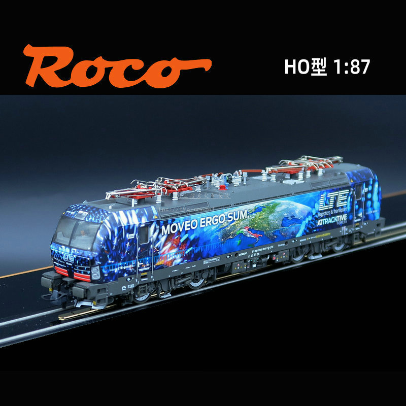 火车女侠模型欧洲ROCO 71984我行故我在西门 BR193数码音效电力-封面