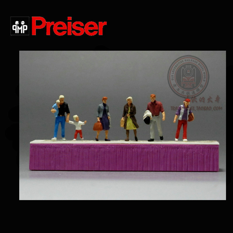 现货火车女侠微缩模型preiser