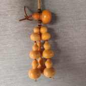 邱师傅竹木邱峰竹编天然葫芦门对门挂件真葫芦摆件家居客厅玄关