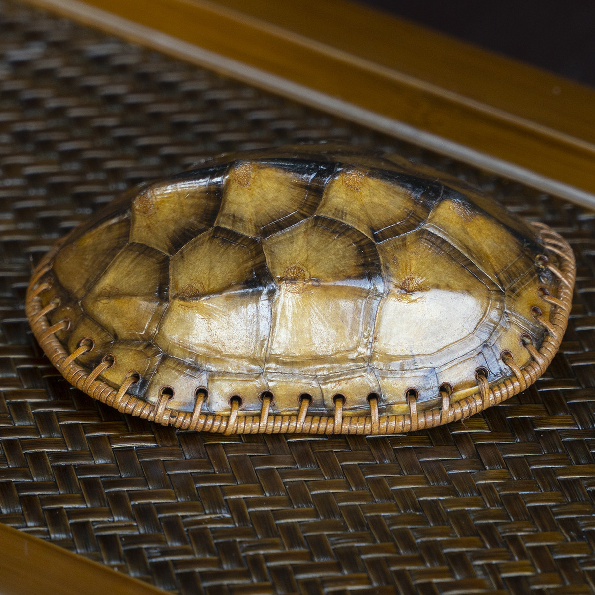 邱师傅竹木乌龟壳茶则大漆竹编龟甲茶则簸箕赏茶荷文玩竹茶荷富甲,特色手工艺,竹编/竹雕,淘宝优惠券,粉丝福利购,淘宝优惠卷