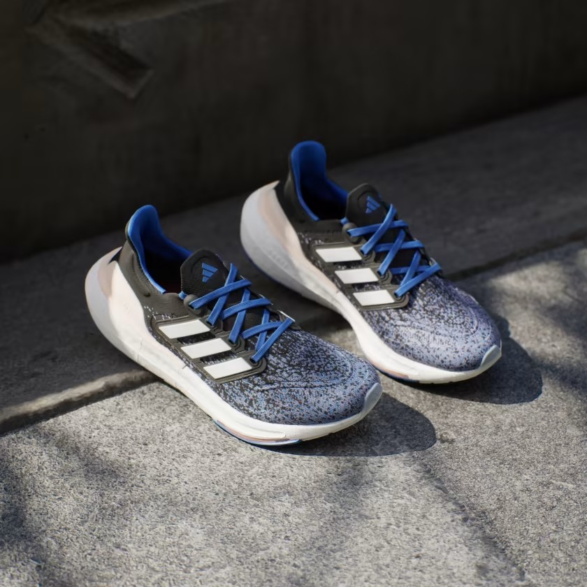 ADIDAS/阿迪 Ultraboost UB Light ULT 蓝色 爆米花跑步鞋 HP9477
