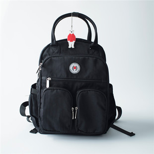 日本专柜双肩包妈咪包宝妈包妈妈包母婴包女书包双肩背包