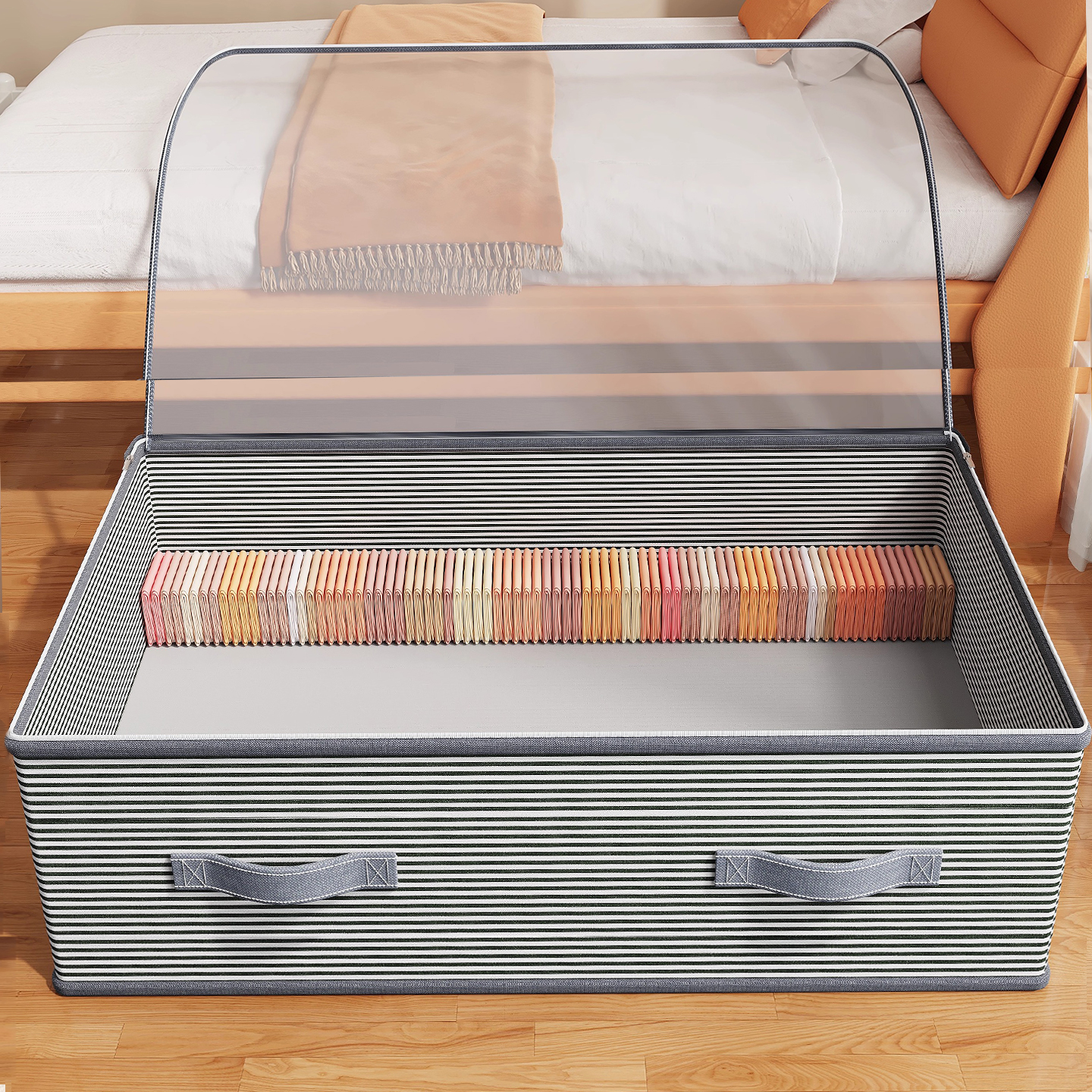 [今日特价]扁平床下床底收纳箱