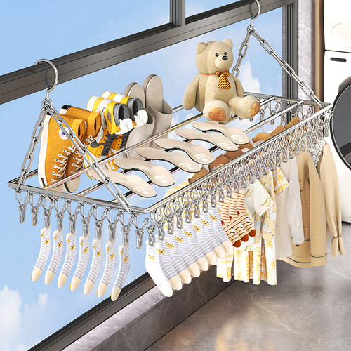 【生锈包赔！】阳台晾衣架