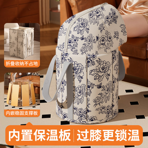 【第二天还烫脚！】保温泡脚桶