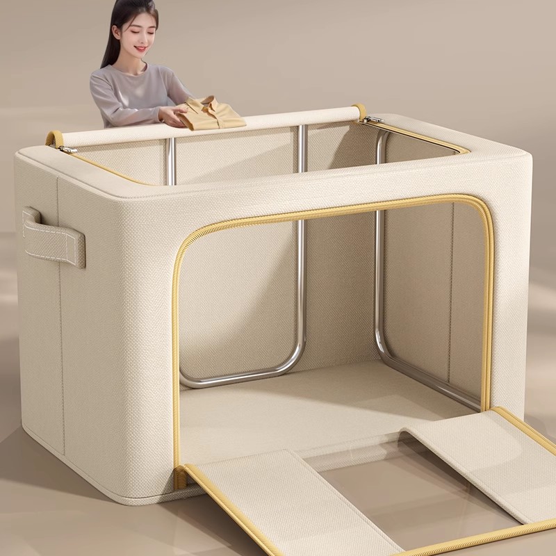 【大到能装人！】衣服被子收纳箱