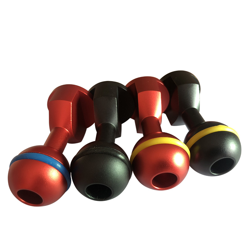 相机防水壳热靴1/4牙球头3/8牙YS接头冷靴脚M8牙相机螺丝球头