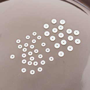 透明硅胶隔片文玩珠宝高端水晶防磨损珍珠玉石橡胶垫O形圈DIY配件