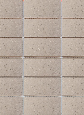 绍兴瓜渚绿洲小区外墙砖45×95mm浅紫色黑点麻面外墙瓷砖 纸皮砖