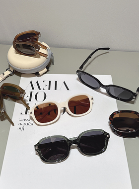 女夏季防紫外线可折叠偏光太阳镜