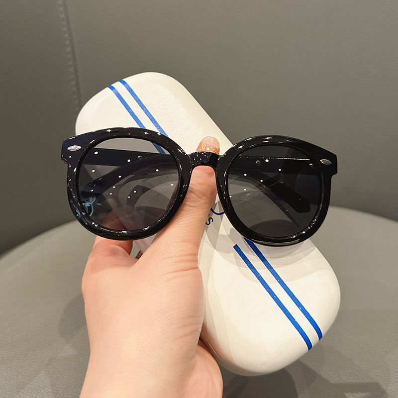 儿童眼镜时尚太阳镜男童女童墨镜韩国防紫外线眼镜宝宝太阳眼镜潮