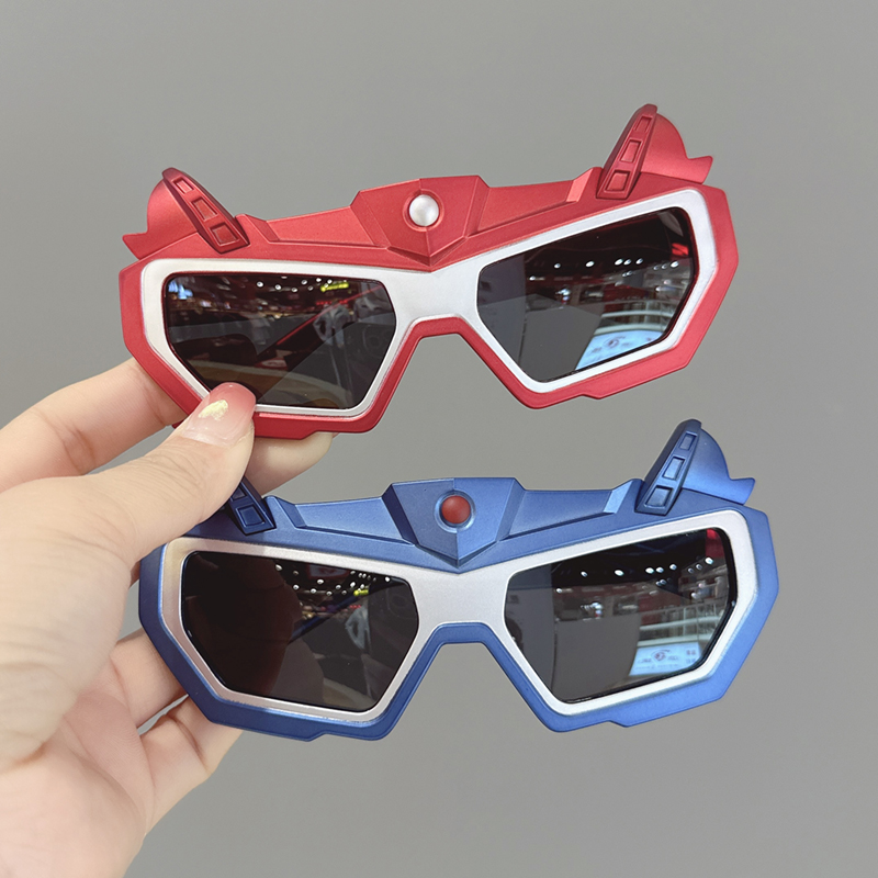 儿童硅胶眼镜男童卡通奥特曼偏光太阳镜男女孩宝宝防紫外线墨镜潮