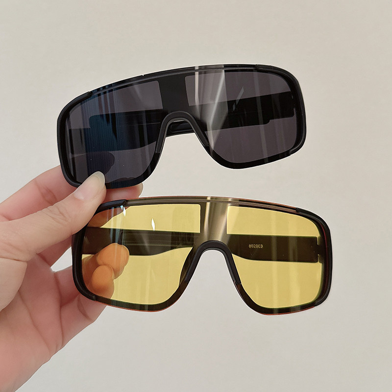 儿童眼镜户外大框骑行太阳镜男童防风镜女童自行车运动护目镜墨镜