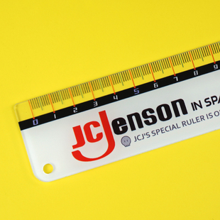 JCJanson可旋转直尺无机杀手动漫周边谷子科技感15cm刻度尺子
