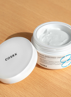 韩国cosrx能量水分霜脸部保湿霜 面霜护肤品Enriched Cream corsx