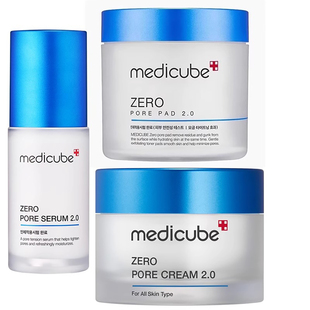 美蒂秋芙乐得Medicube洁柔面霜收缩毛孔精华面霜爽肤棉片紧致毛孔