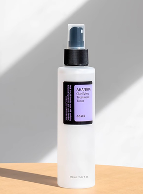 韩国cosrx aha bha clarifying toner油皮爽肤水水杨酸护肤水喷雾