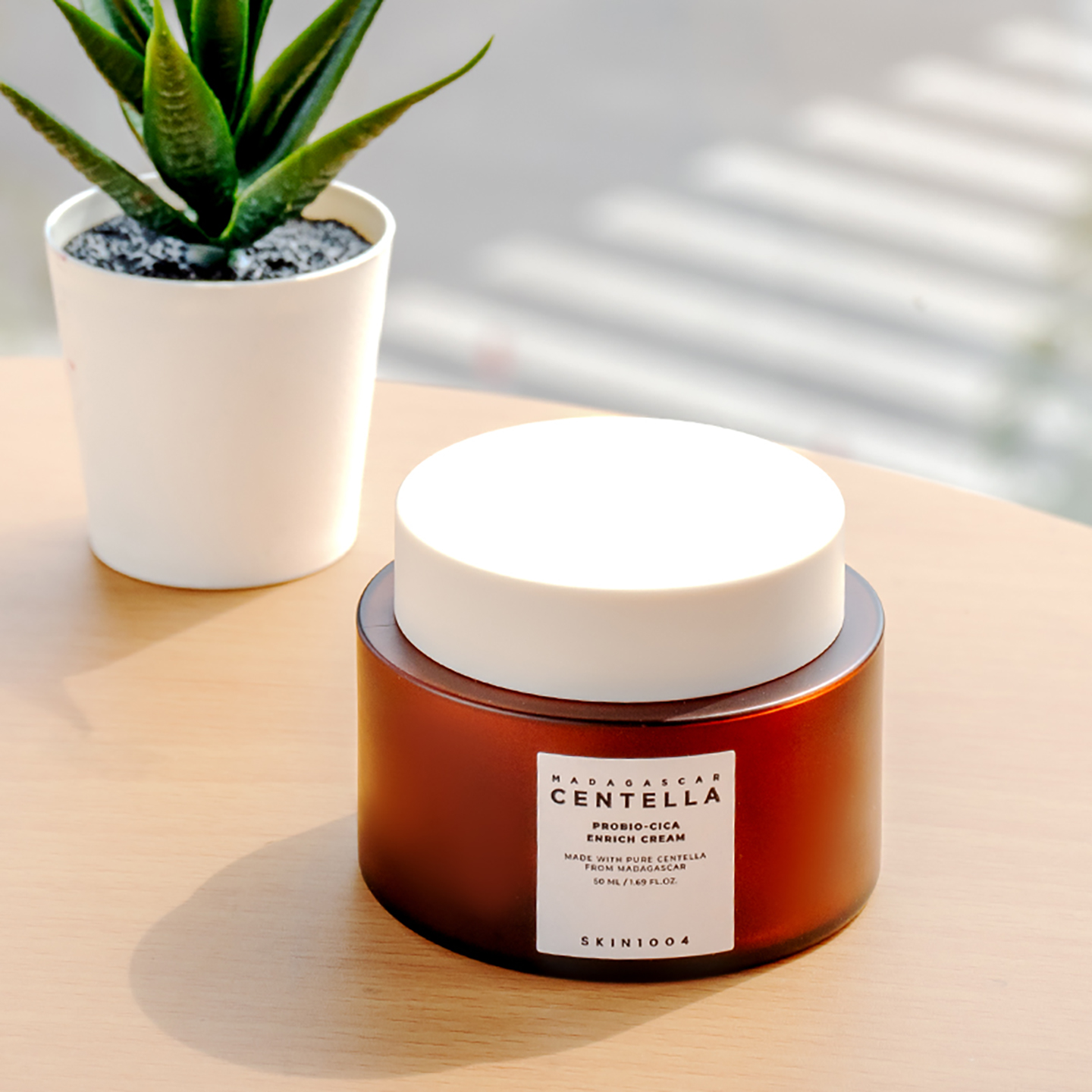 k初老 韩国skin1004益生菌紧致乳液面霜保湿补水滋润营养霜 男女