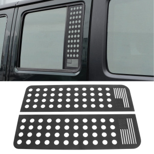 JT牧马人 角斗士车窗装 铝合金越野防护板 适用07 饰板 23款