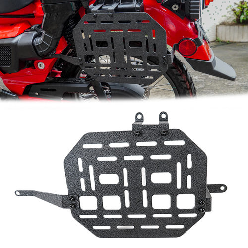 适用本田CT125摩托车改装左边架边箱架战术挂板油箱架后尾架配件