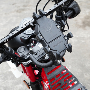 适用本田CT125幼兽摩托车多功能手机支架导航支架扶手改装配件