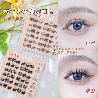 巴斯夫毛料放大双眼免胶适合新手