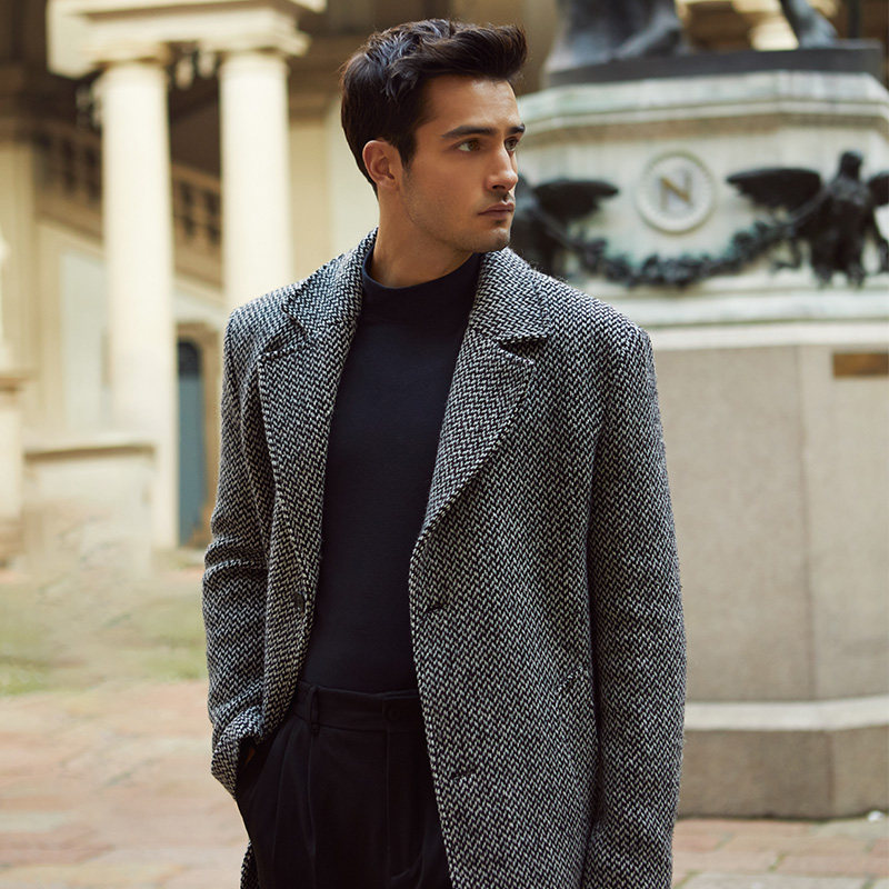 爱慕先生20AW真丝舒暖暖时尚男士NS72D462