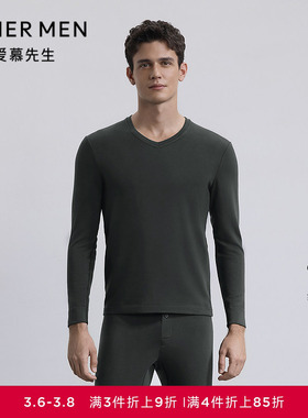 爱慕先生25AW优享羊绒暖衣V领长袖NS72M951