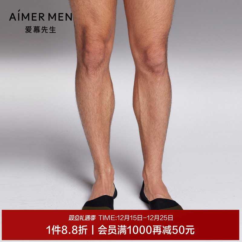 爱慕先生23SS袜子创意隐形袜双件包NS94W176