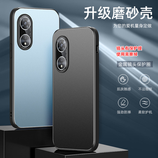 oppoa97手机壳A97 5G自带镜头膜保护套OPPO直边软胶A93全包防摔外壳A93S微磨砂金属后盖A72个性男女情侣新款