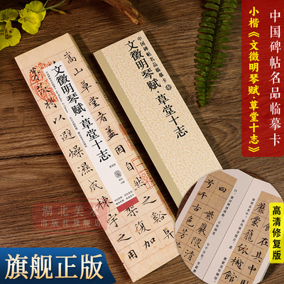 文徵明琴赋草堂十志高清修复版