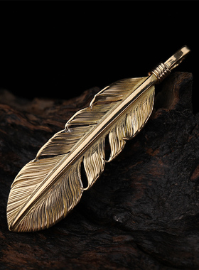 灵作银饰全金羽毛狗熊爸