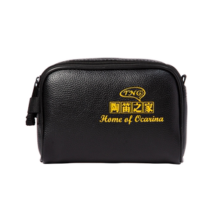 TNG陶笛精品配件皮质防震包12孔陶笛三角保护套